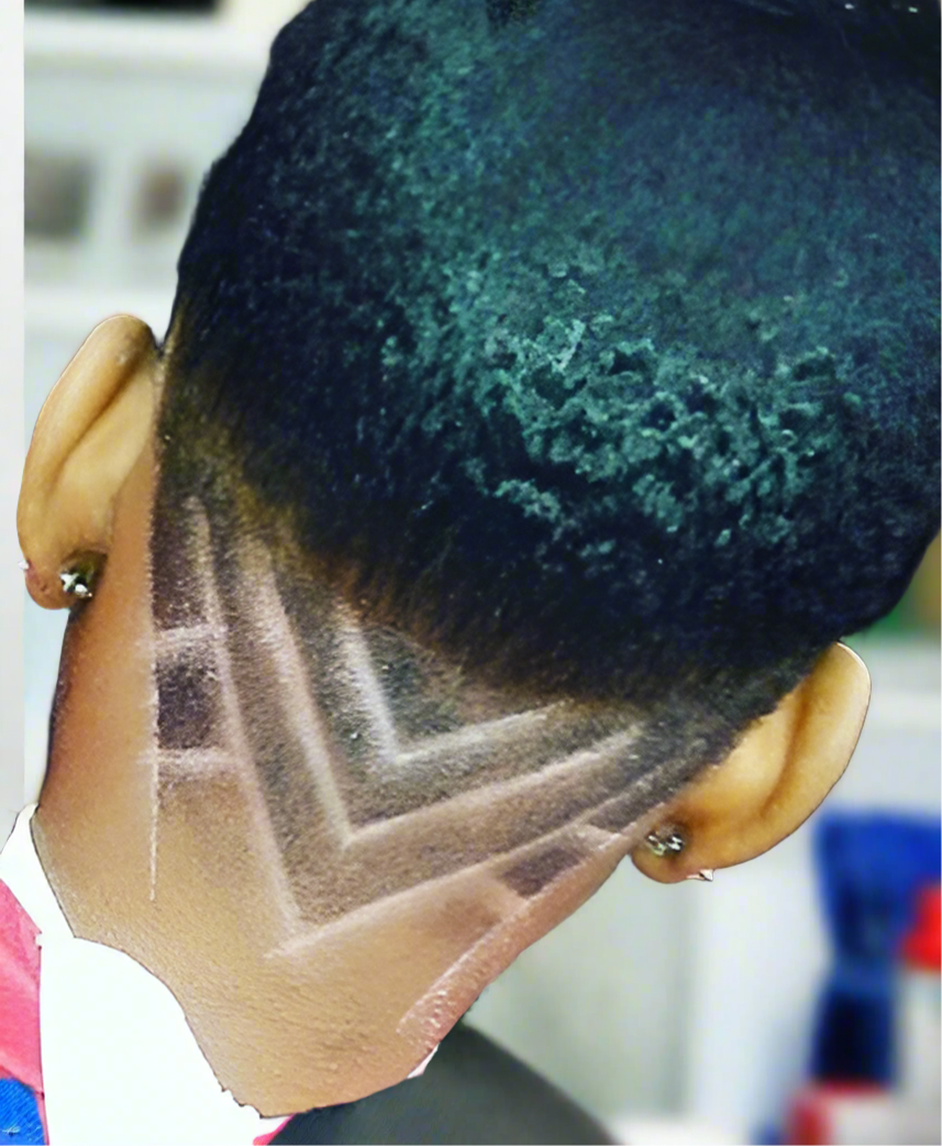 Haircut Design - Premium  from Littyslumz - Just $15! Shop Now & Pay Later; Only Available For Clothing Apparels.