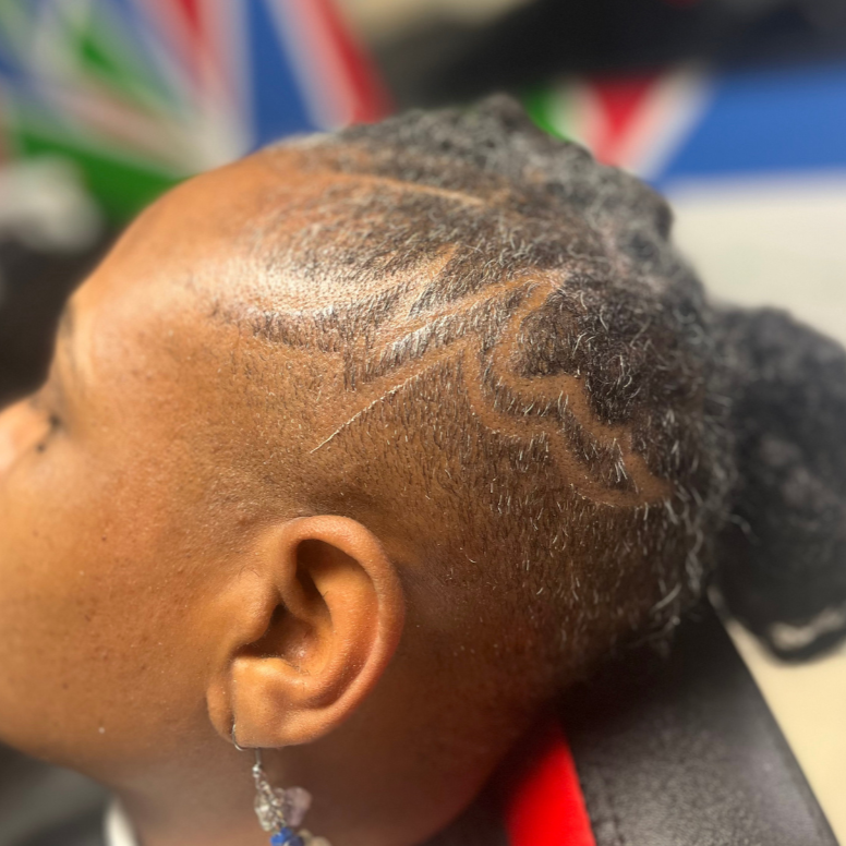 Haircut Design - Premium  from Littyslumz - Just $15! Shop Now & Pay Later; Only Available For Clothing Apparels.