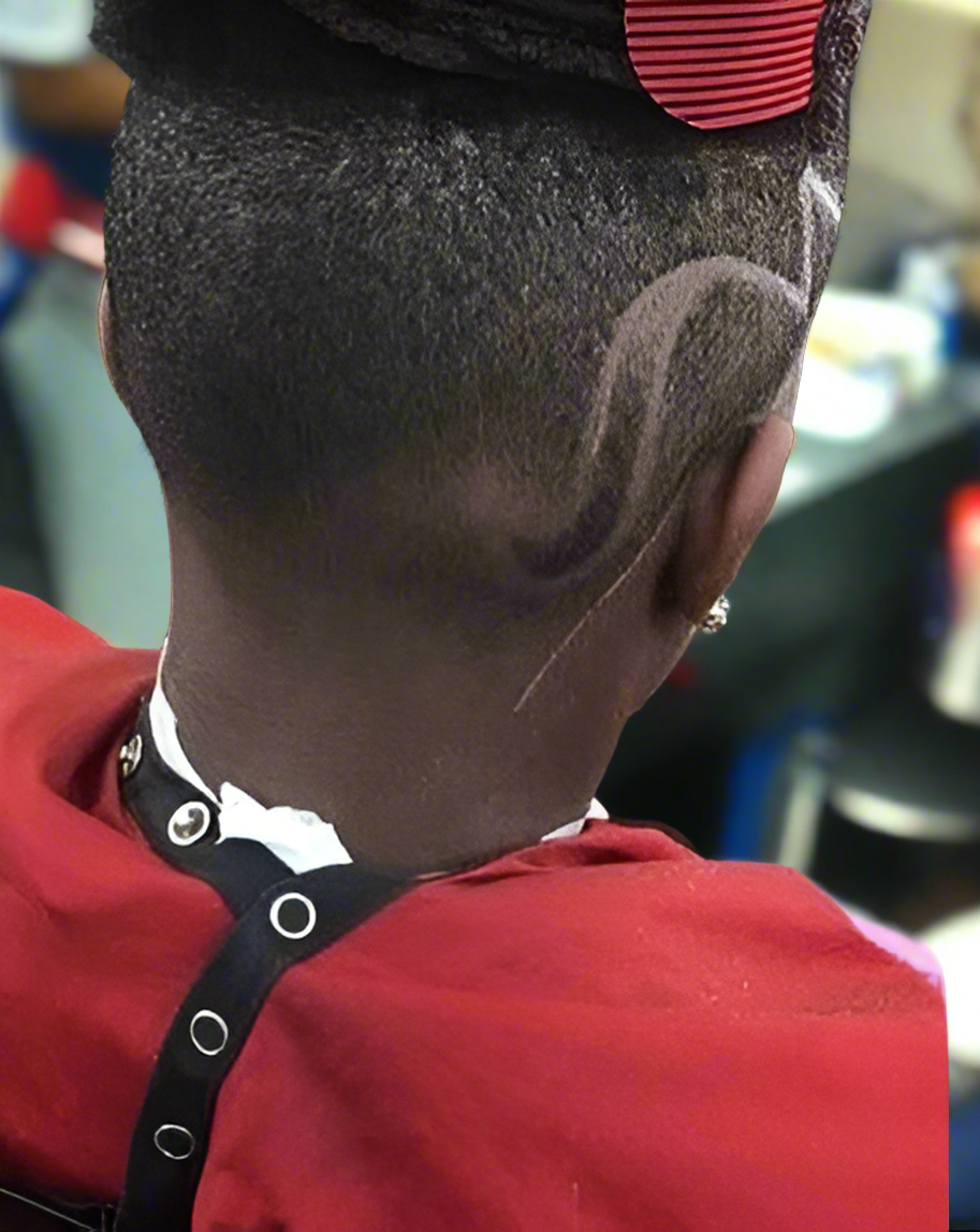 Haircut Design - Premium  from Littyslumz - Just $15! Shop Now & Pay Later; Only Available For Clothing Apparels.