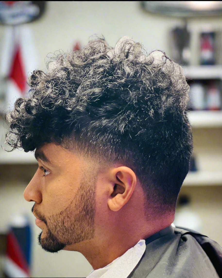 Haircut & Beard Trim - Premium Barbering Services from Litty Slumz - Just $45! Shop Now & Pay Later; Only Available For Clothing Apparels.