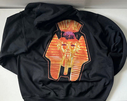 Pharaoh Custom Silk Hood Hoodie - Premium Hoodie from Litty Slumz - Just $65! Shop Now & Pay Later; Only Available For Clothing Apparels.