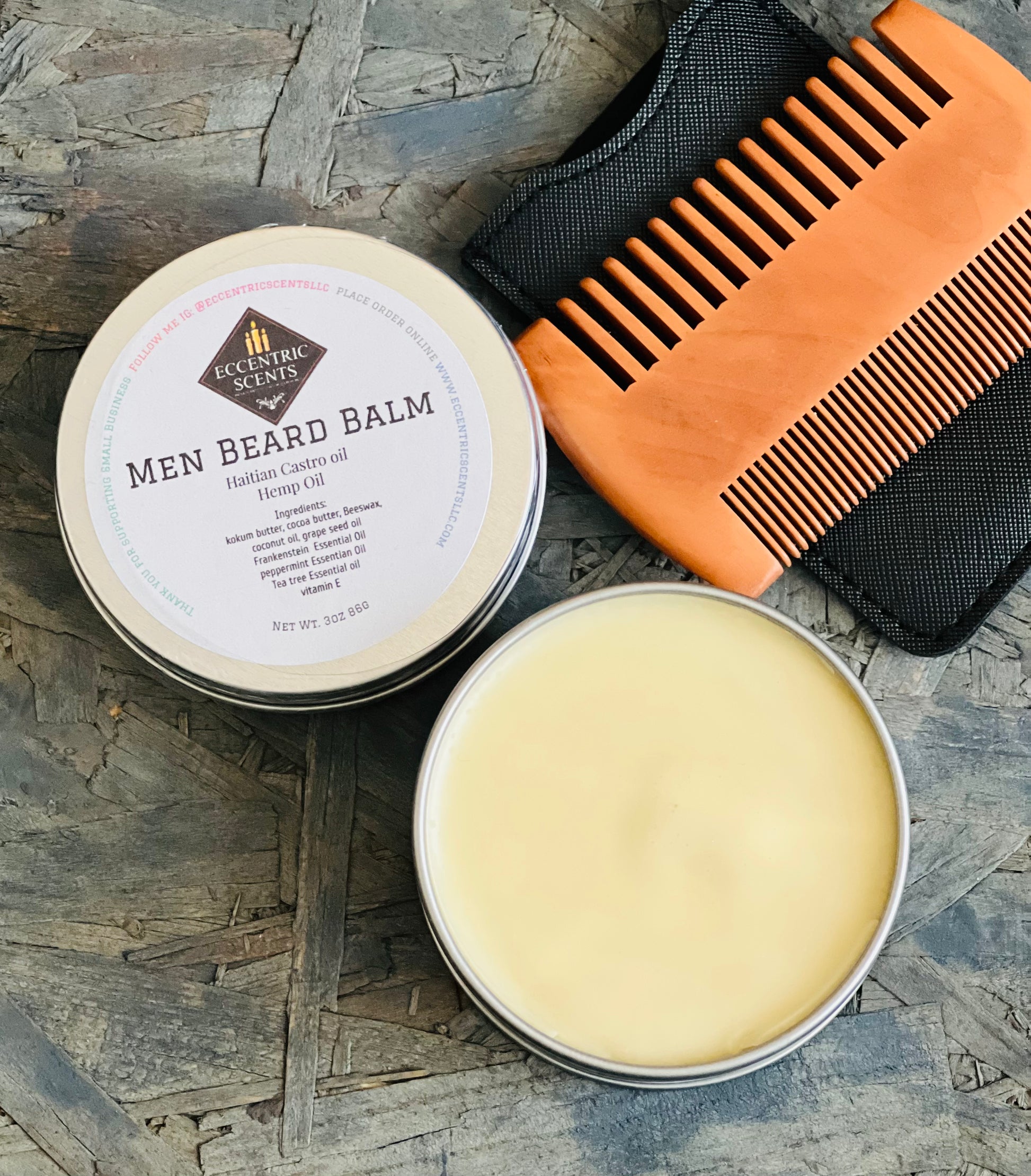 Men Beard Balm - Premium  from Litty Slumz - Just $11! Shop Now & Pay Later; Only Available For Clothing Apparels.